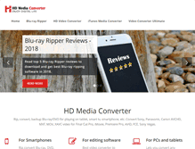 Tablet Screenshot of hdmediaconverter.com